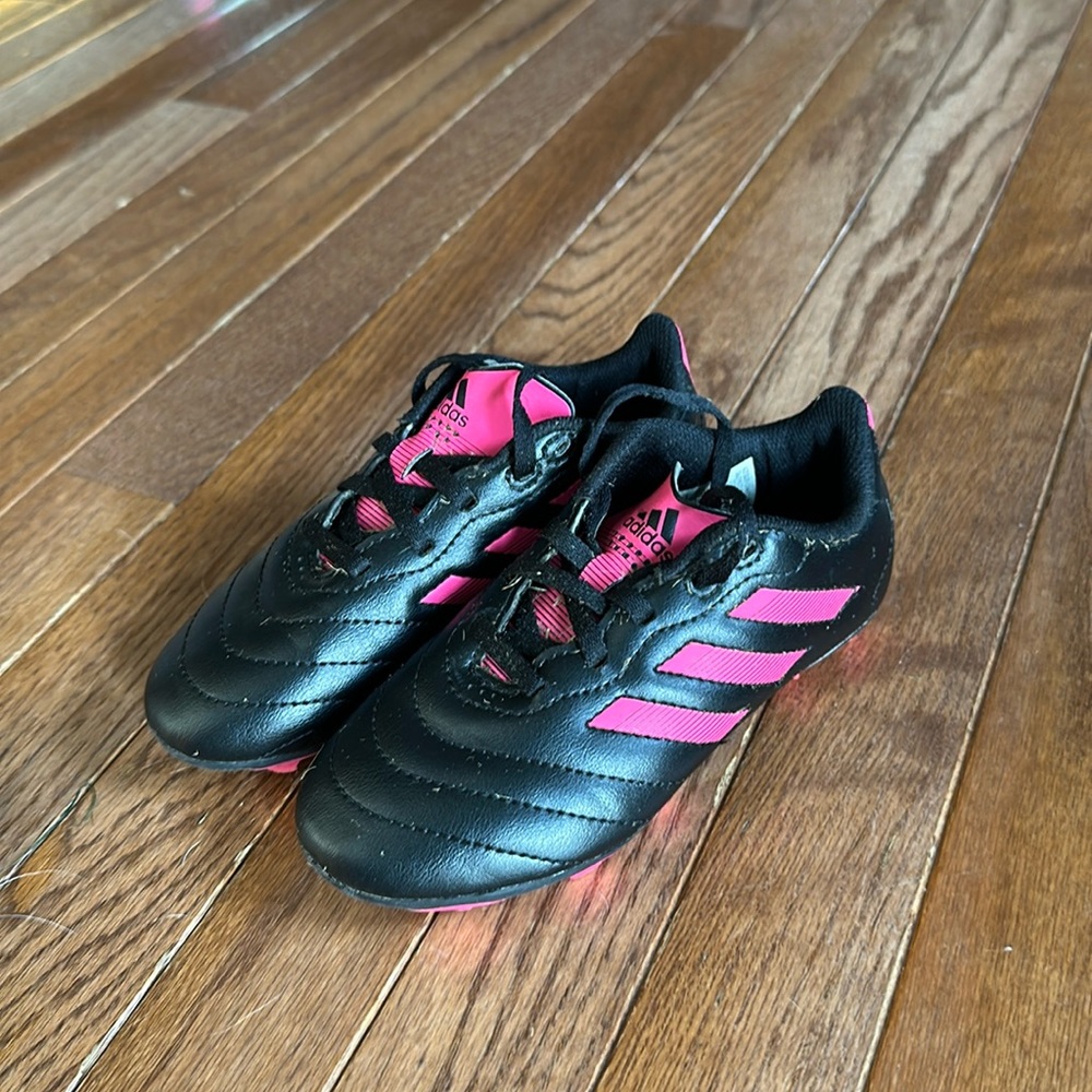 Little girls Adidas Soccer cleats